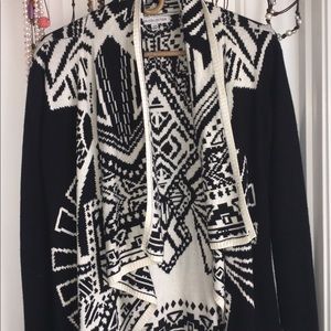 Black & White cardigan